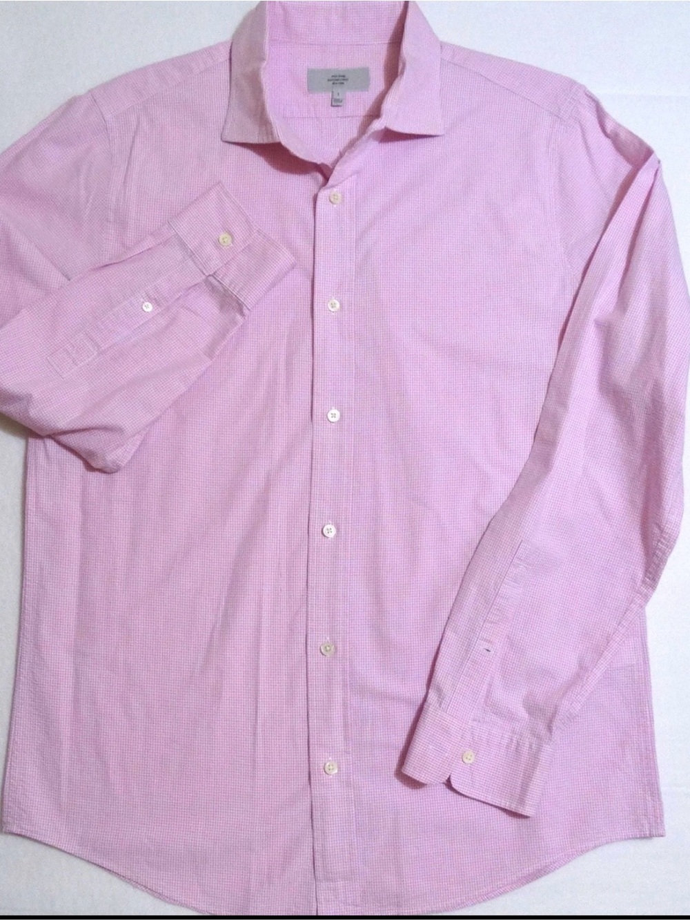 Jack Spade Pink Plaid Seersucker Button-Up Shirt